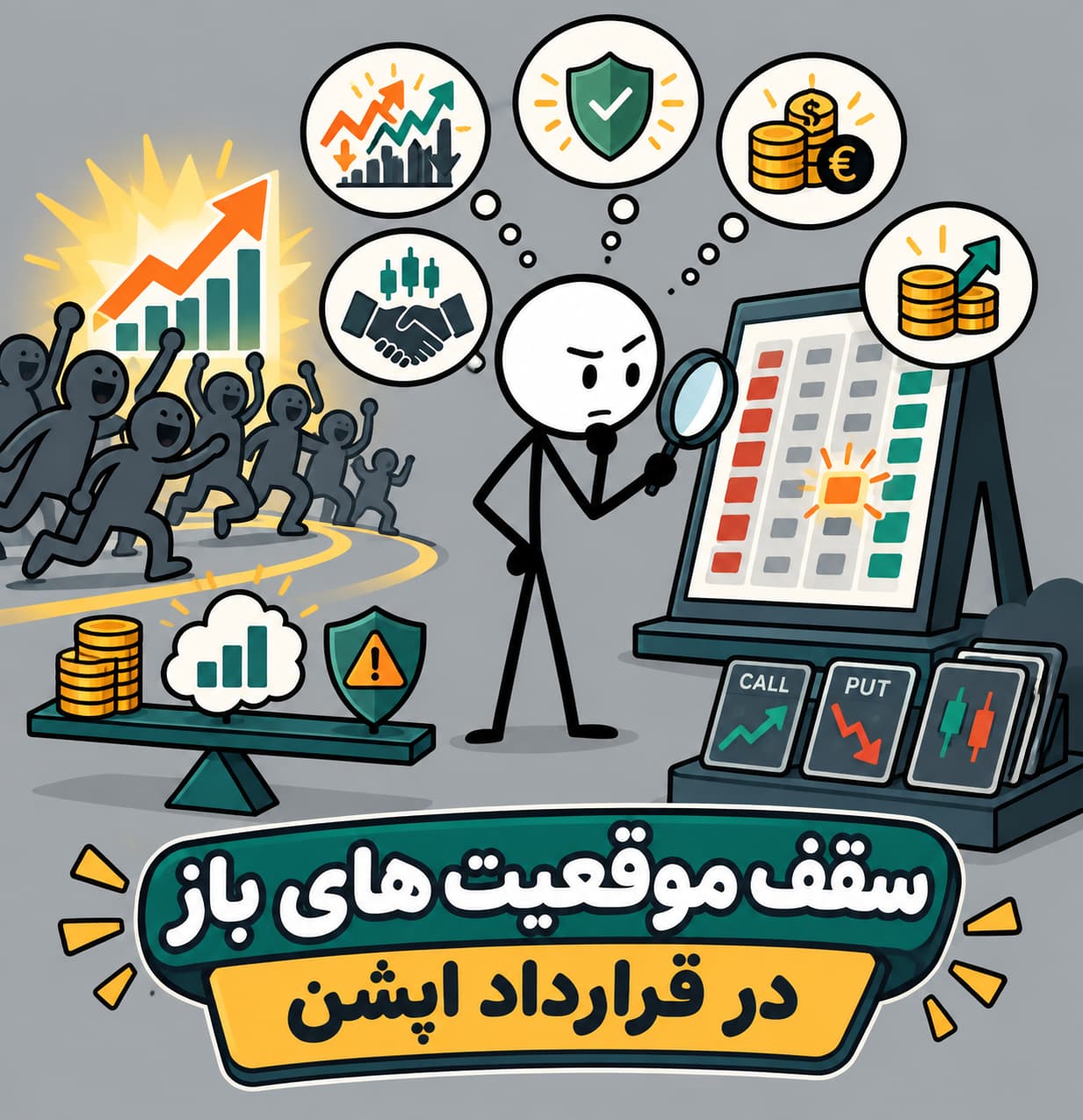 سقف موقعیت‌های باز در اختیار معامله